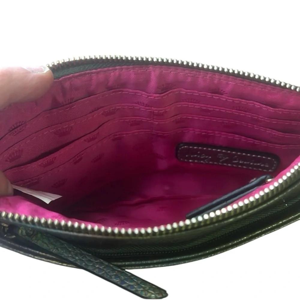 Juicy couture iridescent clutch.